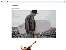 Tablet Screenshot of portfolio.matthewmorgan.net